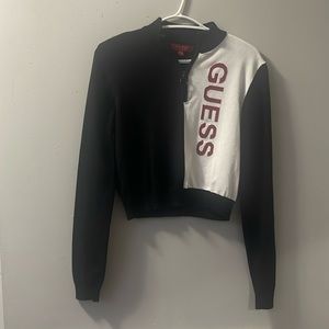 Guess sweater with zipper